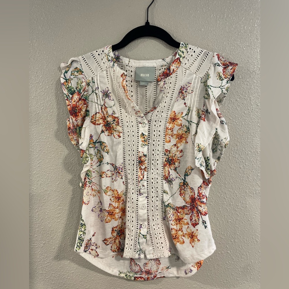 Floral Cotton Blouse